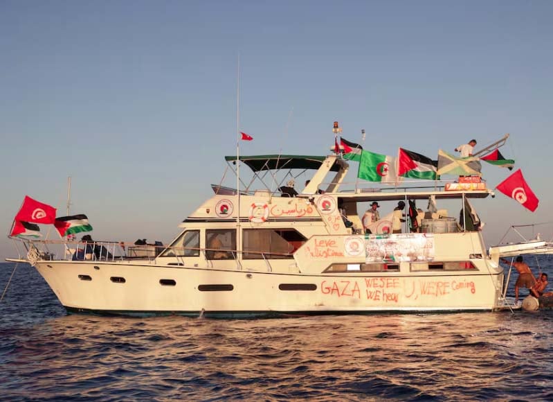 Two Gaza flotilla activists set for release from Israeli detention