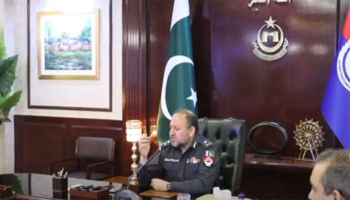 آئی جی خیبر پختونخوا ذوالفقار حمید(فائل فوٹو)۔