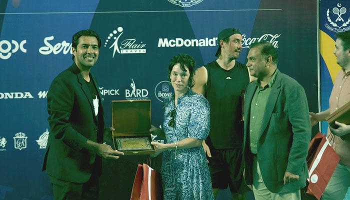 سویڈن کے آروِڈ نورڈکوسٹ نے پاکستان کے محمد شعیب کو ہرا کر پاکستان آئی ٹی ایف چیمپئن شپ جیت لی
