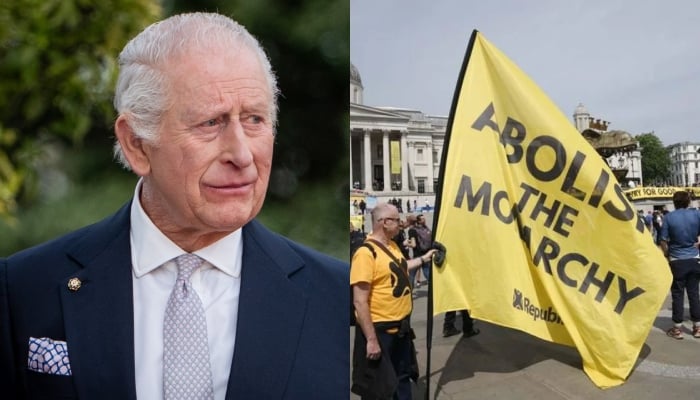King Charles under pressure as anti-monarchy protests erupt outside Buckingham Palace