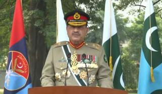 معرکہ حق میں فتح کا ایک سال مکمل ہونے پر جی ایچ کیو میں تقریب