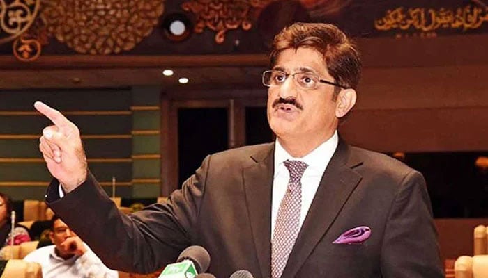 وزیرِ اعلیٰ سندھ مراد علی شاہ---فائل فوٹو