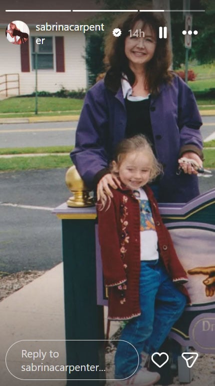 Sabrina Carpenter marks Mother’s Day with cutest childhood throwback photos