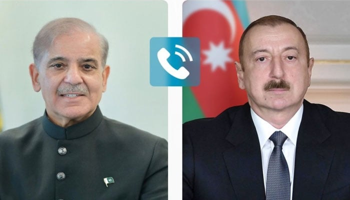 وزیراعظم شہباز شریف کی آذربائیجان کے صدر سے ٹیلیفونک گفتگو، عالمی فورم میں شرکت سے معذرت