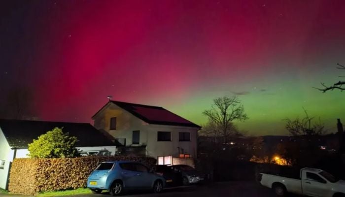 Solar flare CME sparks Northern Lights tonight