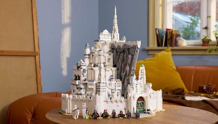 LEGO celebrates 25 years of Lord of the Rings with massive Minas Tirith build