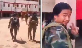 منی پور: علیحدگی پسندوں کے بھارتی فوج کے آسام رائفلز کے کیمپ پر قبضے کی ویڈیو وائرل