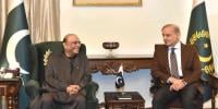 صدر سے وزیر اعظم کی ملاقات، خطے کی صورتحال پر گفتگو