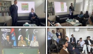 ہنگری: یومِ معرکۂ حق میں جوش و جذبے سے سفیر پاکستان آصف میمن کی سربراہی میں منایا گیا