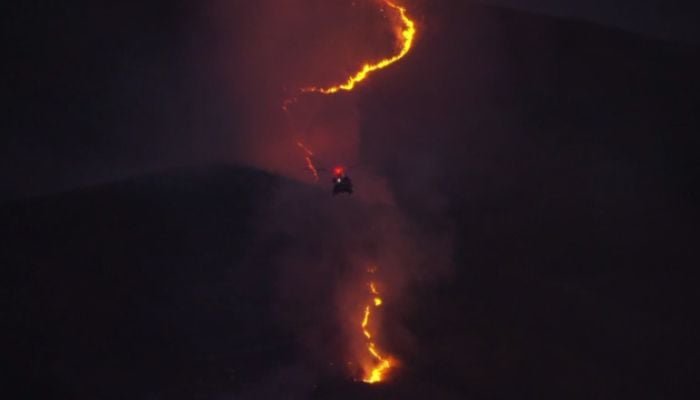 Grand Fire in Chino Hills: Evacuation orders lifted after 30-acre brush fire
