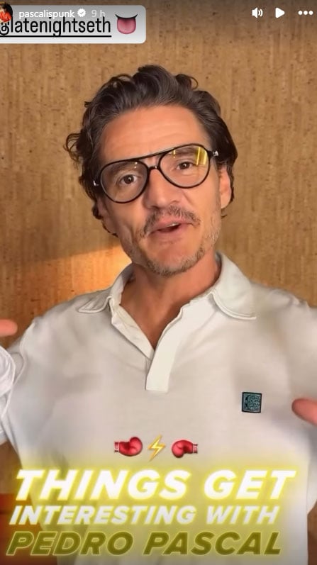 Pedro Pascal makes huge announcement after Stephen Colbert kiss sparks frenzy