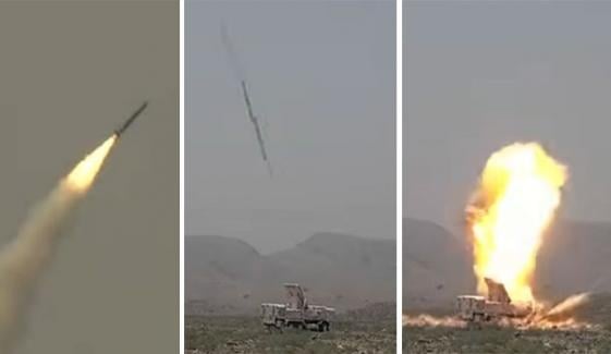 پاکستان کا فتح 4 گراؤنڈ لانچڈ کروز میزائل کا کامیاب فائر