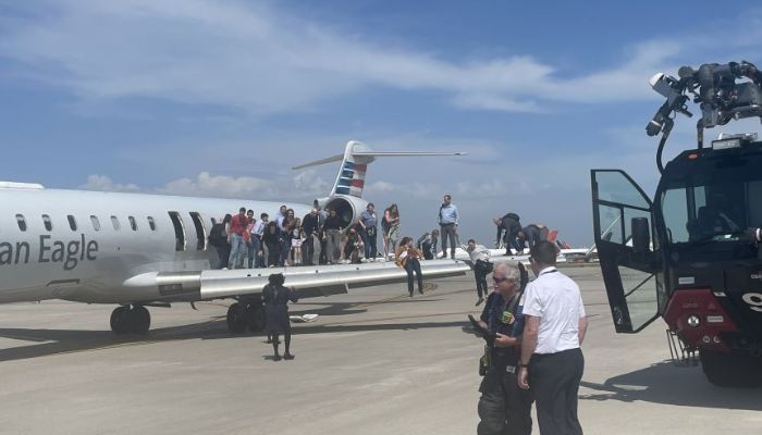American Airlines flight carrying Congressman Tracey Mann makes emergency landing after smoke in cabin