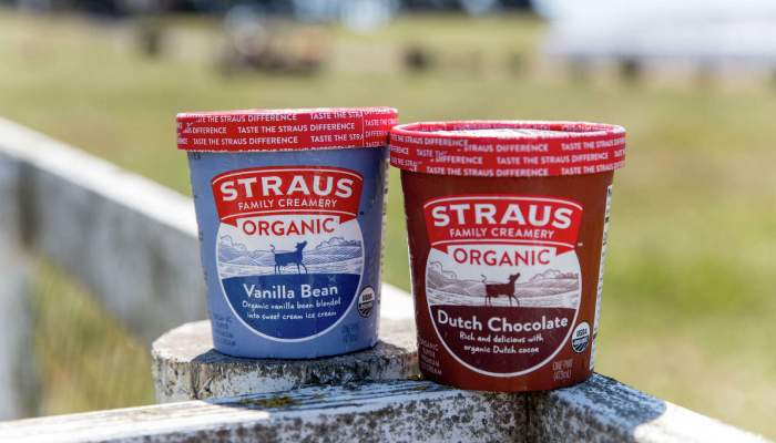Straus Family Creamery ice cream recalls over metal fragment contamination