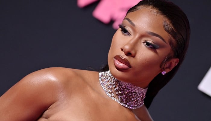 Megan Thee Stallion stuns in micro shorts after breakup with Klay Thompson
