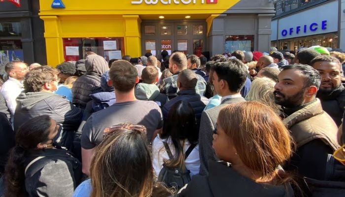 Swatch closes retail stores worldwide as massive ‘Royal Pop’ crowds cause safety hazards