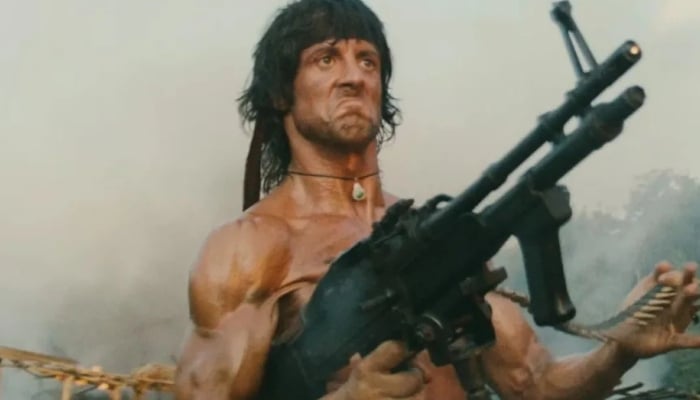 Sylvester Stallone as John Rambo