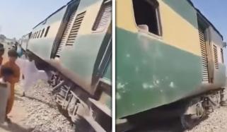 جیکب آباد، سکھر ایکسپریس کی 4 بوگیاں پٹڑی سے اتر گئیں