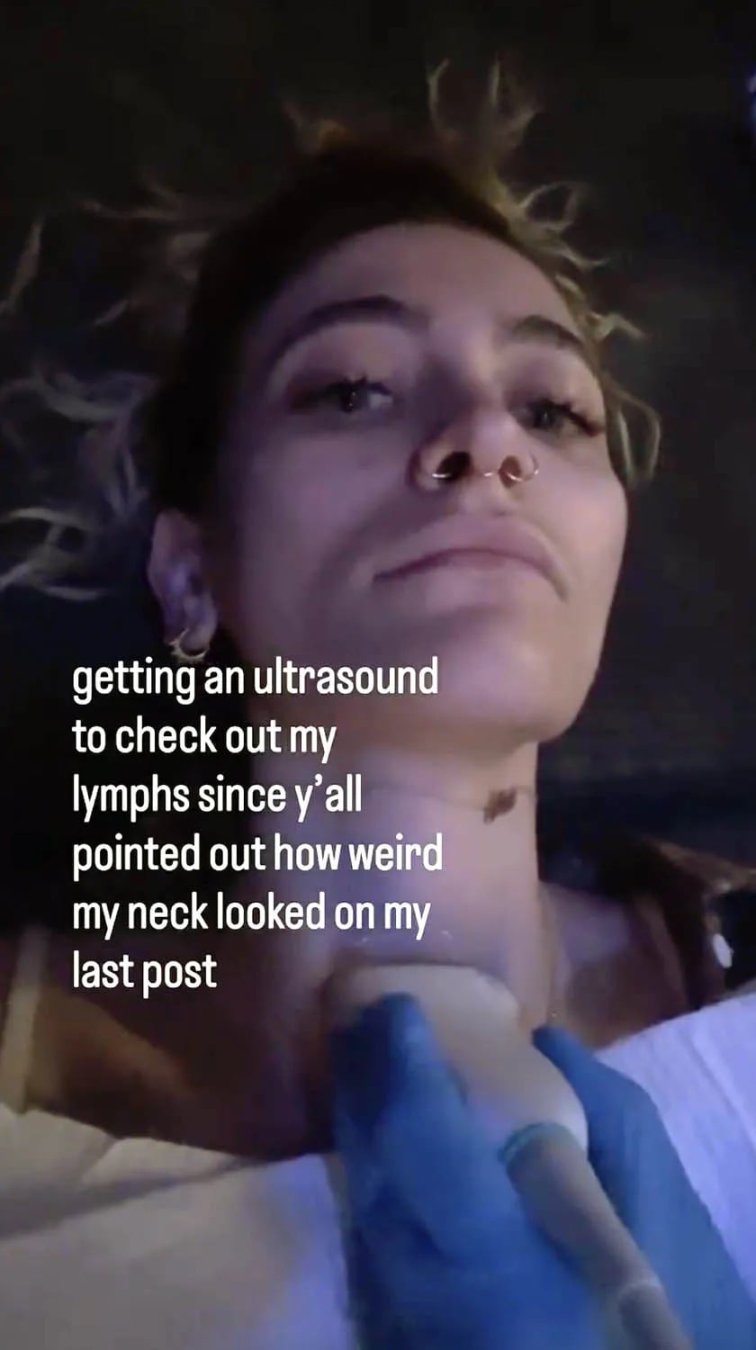 Paris Jackson finally explains weird neck appearance after fan speculation