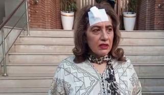 مسلم لیگ ن کی ایم پی اے عظمیٰ کاردار جم میں راڈ لگنے سے زخمی