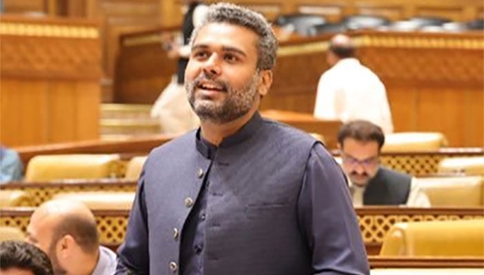 پی ٹی آئی رہنما جنید افضل ساہی۔فوٹو: فائل