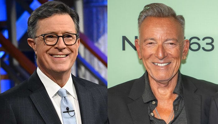 Stephen Colbert gets surprise tribute from Bruce Springsteen on ‘Late Show’