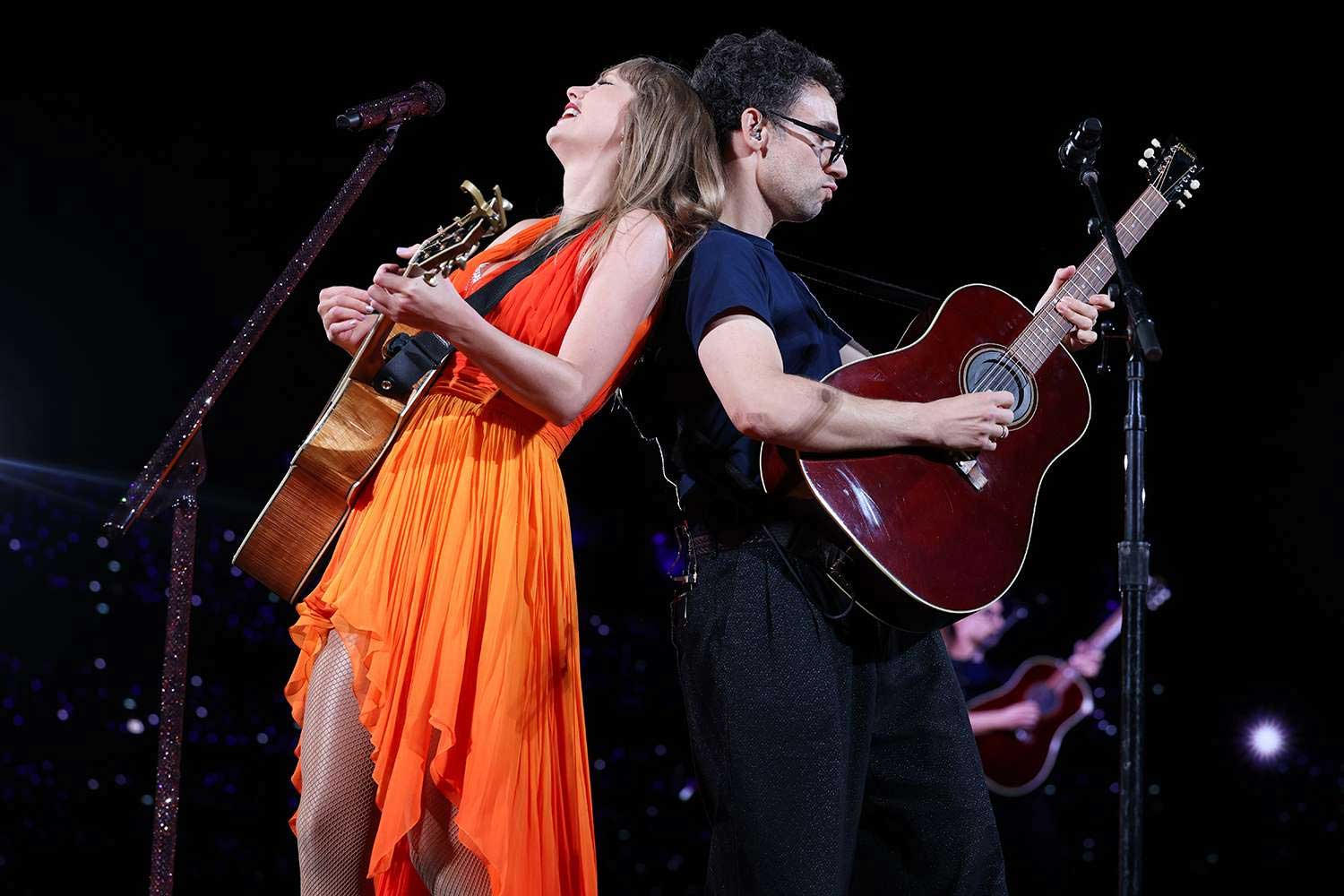 Jack Antonoff laughs off questions about Taylor Swift and Travis Kelce wedding