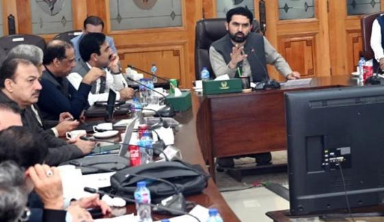 خیبرپختونخوا حکومت نے وزراء و معاونین کو محکموں کے قلمدان سونپ دیے
