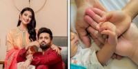 سارہ خان اور فلک شبیر کے ہاں دوسری بیٹی کی پیدائش