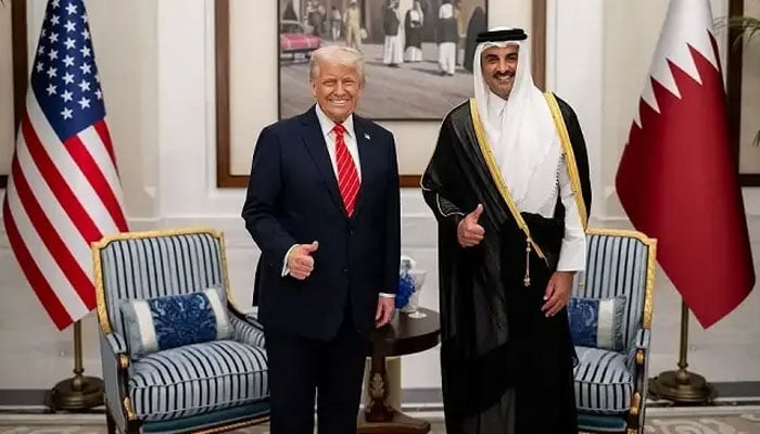 امیر قطر اور صدر ٹرمپ میں ٹیلیفونک رابطہ، خطے کے مسائل پر گفتگو