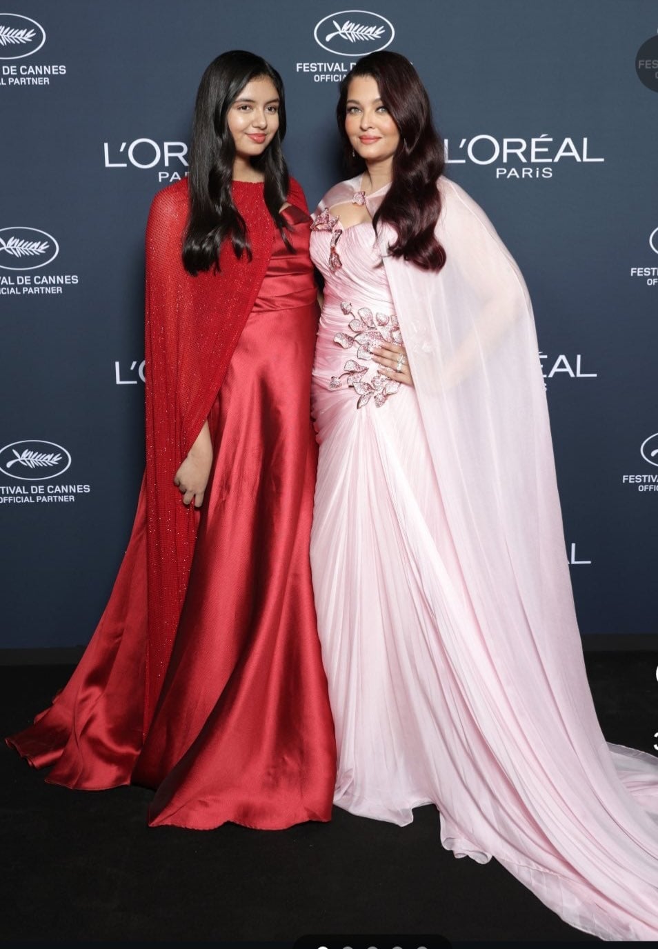 Aaradhya Bachchan and Aishwarya Rai Bachchan