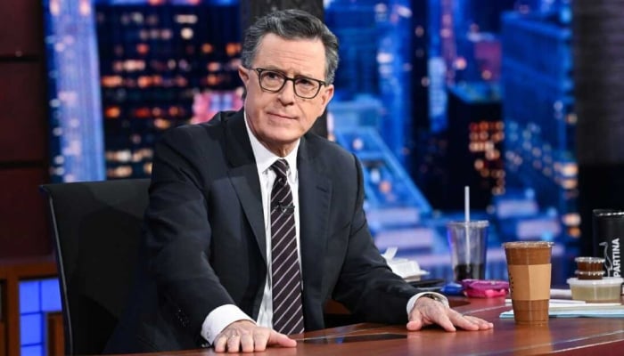 Stephen Colbert reappears on TV hours after emotional The Late Show exit