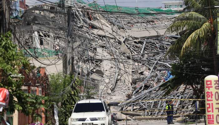 Philippines unfinished building collapse: 1 dead over 20 feared trapped