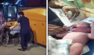 راولپنڈی سے کراچی جانے والی بس میں بچے کی پیدائش
