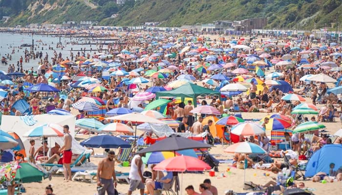 UK heatwave pushes East of England temperatures above 30C