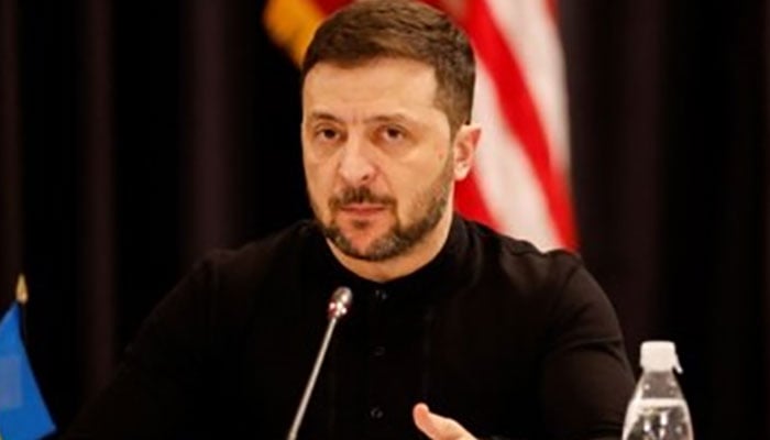 یوکرینی صدر زیلینسکی : فوٹو رائٹرز