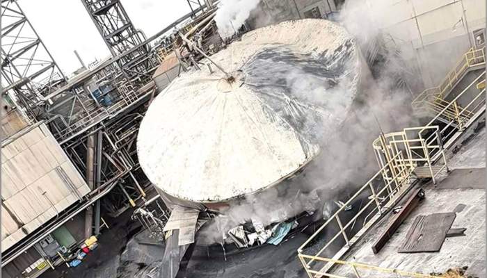Washington packaging plant chemical tank implosion kills 1, leaves 9 missing