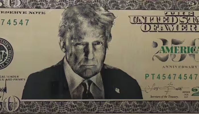Treasury discuses new $250 bill featuring Donald Trump
