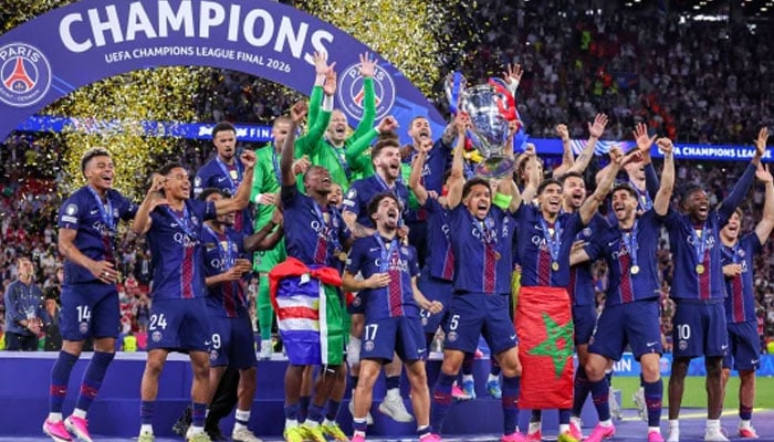 یوایفا چیمپیئنز لیگ، PSG نے مسلسل دوسری بار ٹائٹل جیت لیا