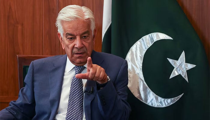 وزیر دفاع خواجہ محمد آصف : فائل فوٹو