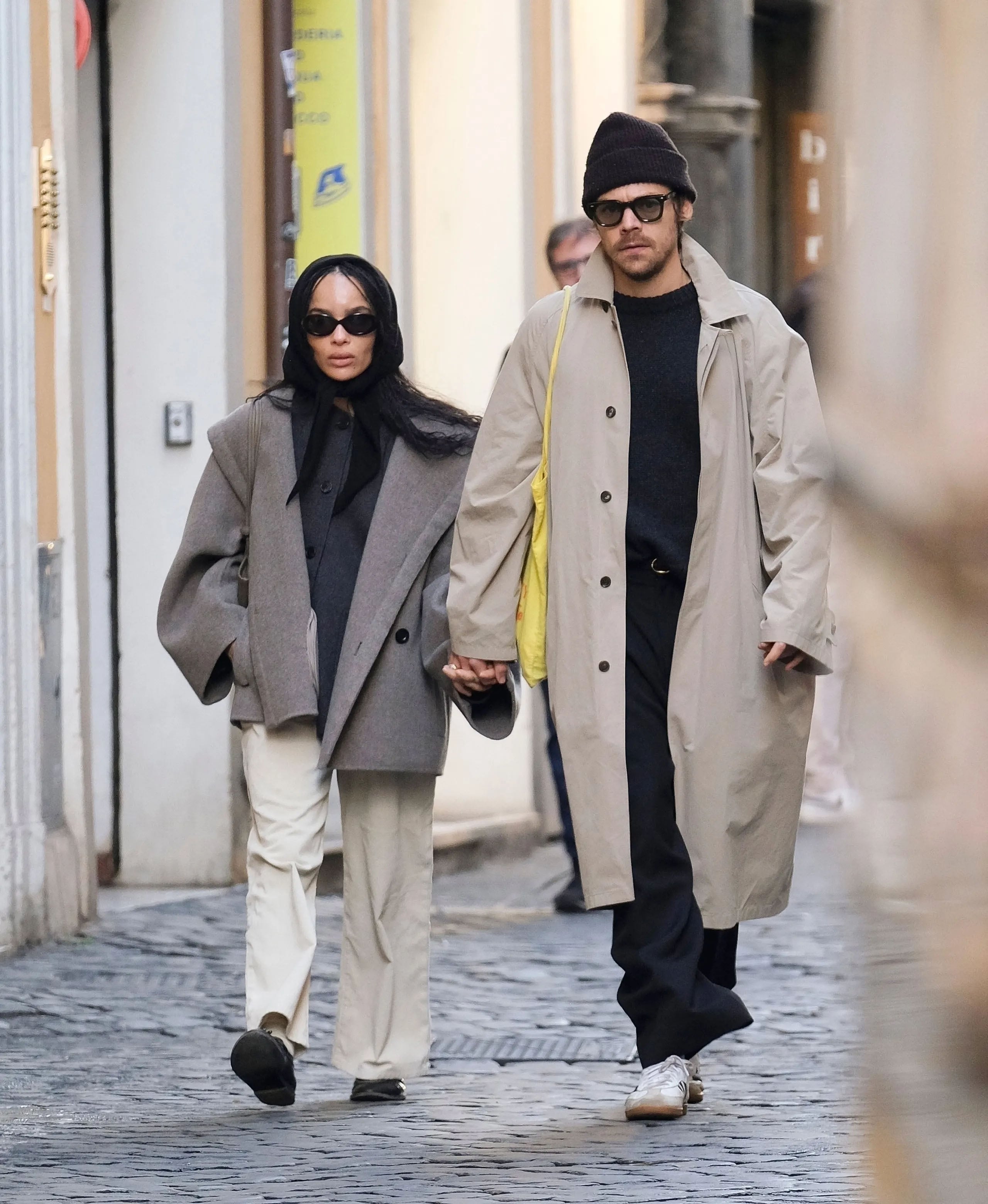 Source: Vogue--- Zoë Kravitz and Harry Styles spotted in NYC