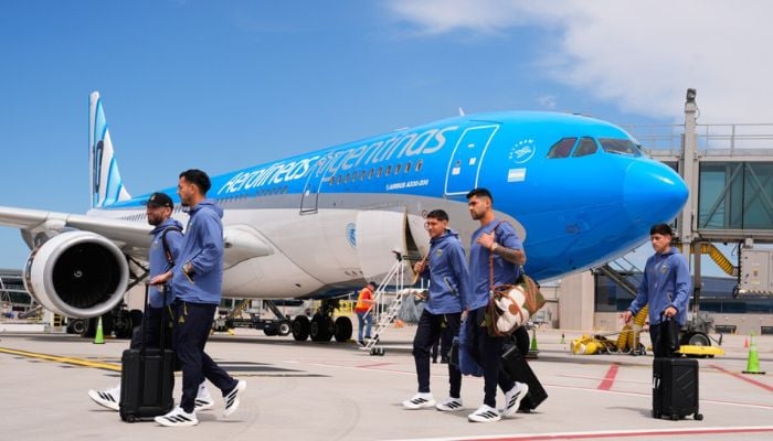 Argentina national team arrives in Kansas City for 2026 World Cup title defense