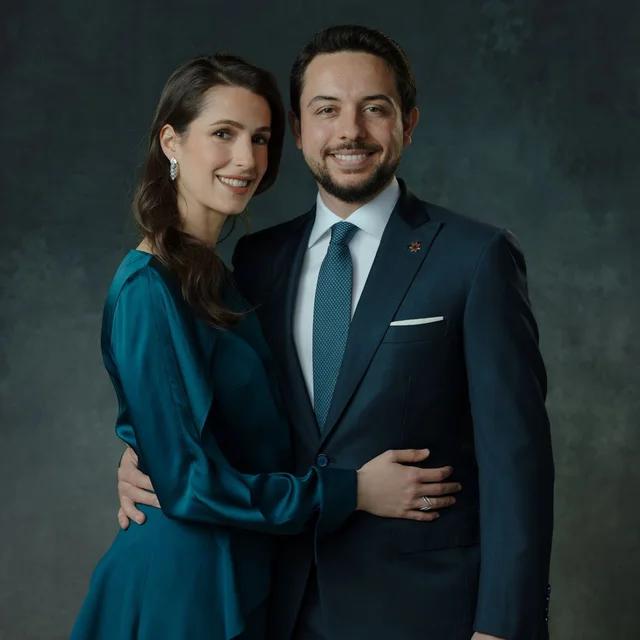 Princess Rajwa, Crown Prince Hussein mark wedding milestone with stunning new photo