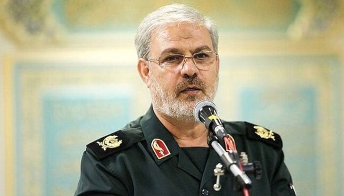 ایرانی پاسدارانِ انقلاب (آئی آر جی سی) کے ترجمان جنرل سردار محبی---فائل فوٹو