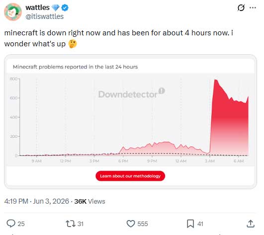 Is Minecraft still down? Players react to ongoing server outage