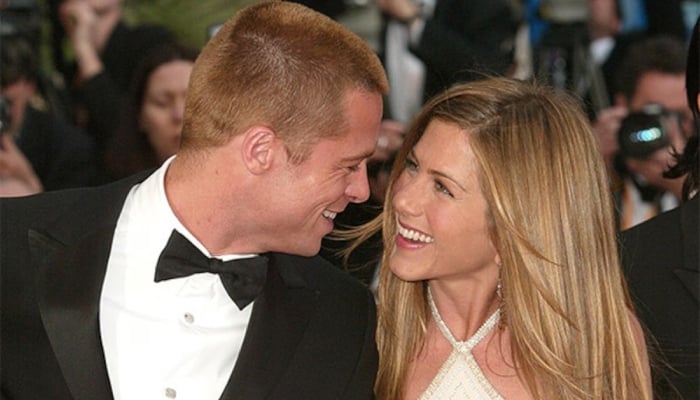 Jennifer Aniston makes rare reference to ex-Brad Pitt during nostalgic Friends chat