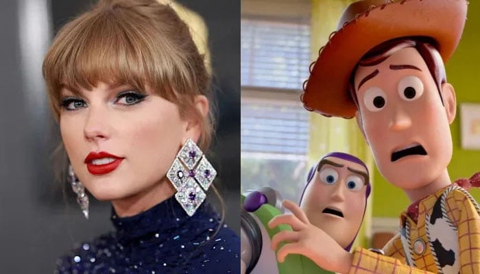 Taylor Swift calls her new Toy Story 5 song ‘a musical departure and coming home at same time’