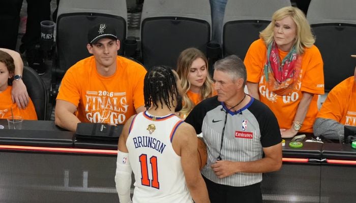 NBA investigates courtside fans after Jalen Brunson complaint in Finals opener