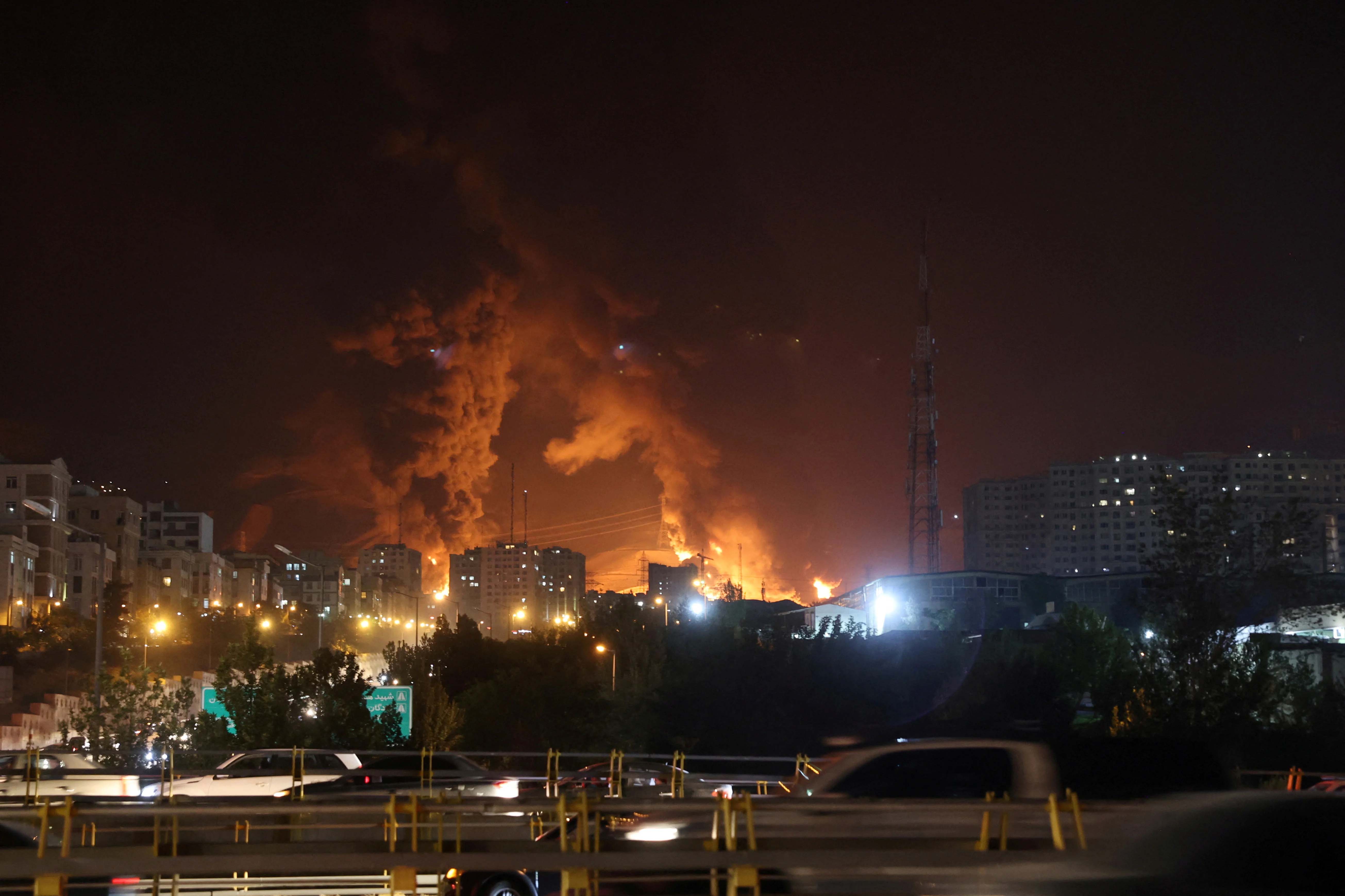 Iran launches missiles at Kuwait and Bahrain as US intercepts strikes