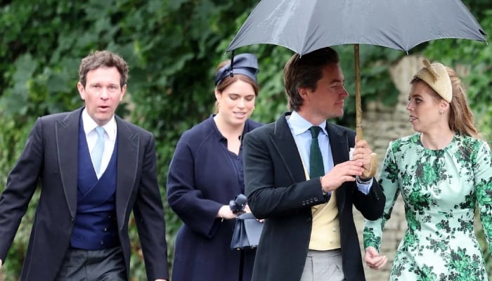 Peter Phillips wedding: Princess Beatrice, Eugenie arrive first, Prince Harry missing